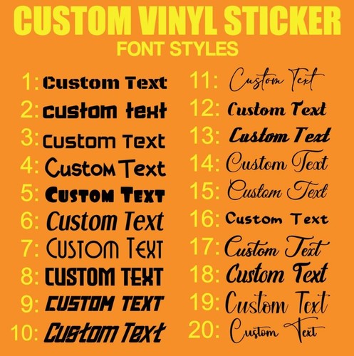 Personalised name vinyl - personalised,