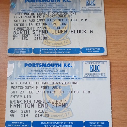Ticket 1997 98 - 2, :