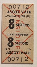 Railway ticket AUSTRALIA -