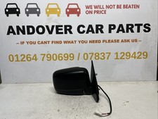 2005 FORD RANGER XLT 4X4 TD 2 DOOR PICK UP DRIVER SIDE MIRROR BLACK 010144