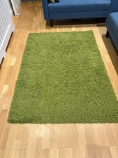 Lime Green Shaggy Rug