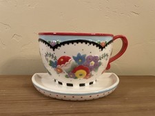 MARY ENGELBREIT floral TEA CUP