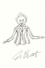 Beetlejuice unique drawing by