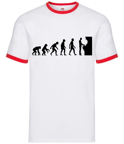 Evolution man arcade gamer - of,