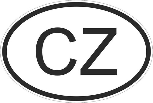 Sticker oval flag - oval,