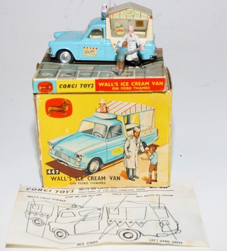 Corgi 447 walls ice cream - 447, van