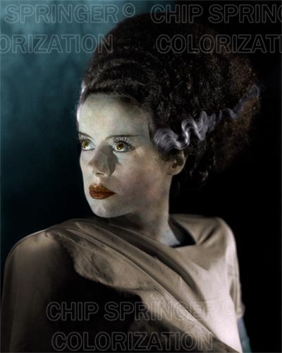 Elsa lanchester bride - lanchester,