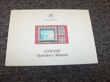 2000 Mercedes Benz S600 S55 S65 AMG S-Class Navigation System Owner Manual