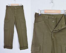 Austrian Fatigue Cargo Trousers Army Green - Various Sizes - 30 32 34 36 38 40