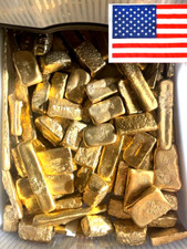 250 Grams Scrap Gold bar For
