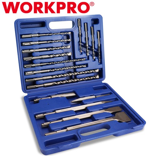 Workpro 17pc sds plus rotary - workpro,