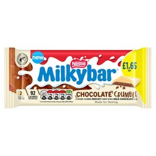 Milkybar Chocolate Crumble