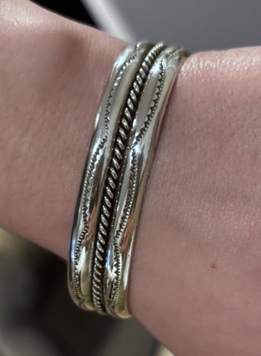 Navajo sterling silver - navajo, cuff