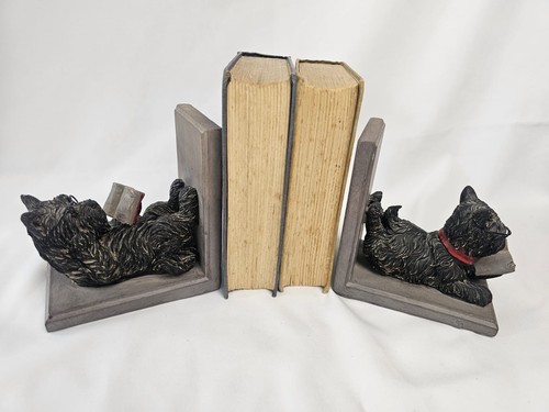 Unusual scottie dog book - scottie, ends