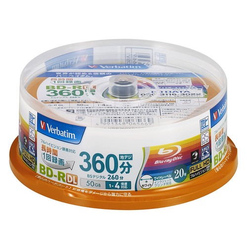 Verbatim blank blu ray disc - blank,