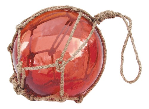 Fishing ball made - , of