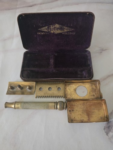 Antique vintage gillette old - vintage,
