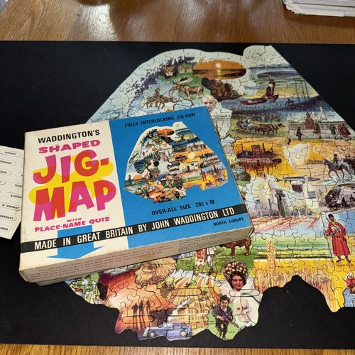 Waddingtons jig map north - waddingtons,