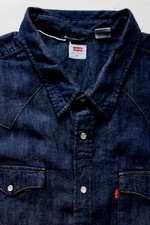 Levi's denim shirt men's 2XL