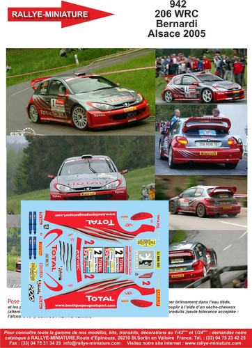 Decals ref 0942 - decals, 1/43