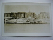 1800's R.R. SPRINGER, PADDLE BOAT, STEAMSHIP PHOTOGRAPH
