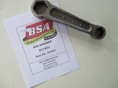 Vintage bsa b31 b33 box - ,