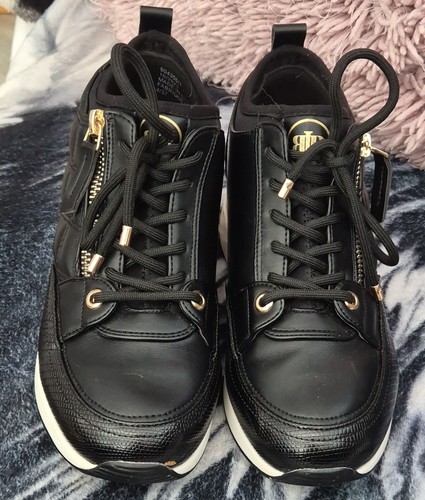 Wedge trainers black - trainers,, black,