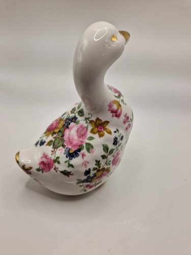 Vintage english porcelain duck - english,