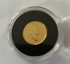 1996 CANADA $1 GOLD MAPLE LEAF COIN 5 COINS AVAILABLE EACH COIN SOLD SEPARATELY