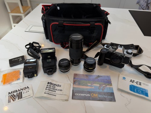 Olympus 35mm slr camera - olympus,
