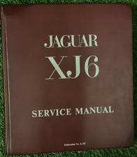 Jaguar 2.8 4.2 XJ6 SERIES 1 MODELS FACTORY WORKSHOP SERVICE MANUAL E.155 1968-73