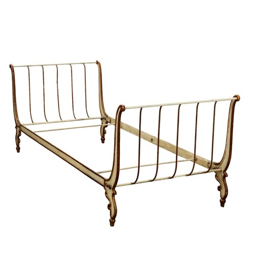 Antique bed louis philippe - bed,