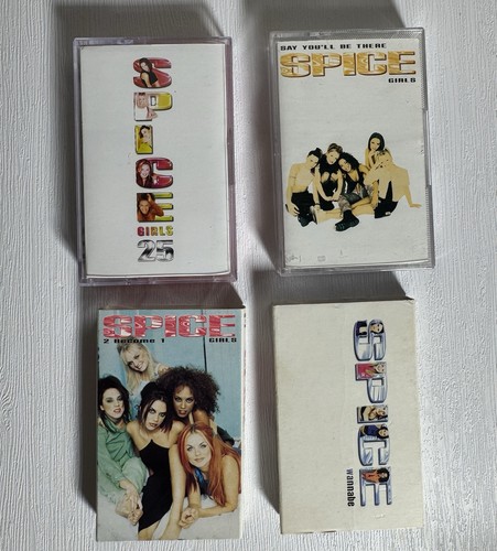 Spice girls cassette singles - spice,
