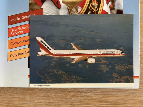Air europe airline inflight - airline,