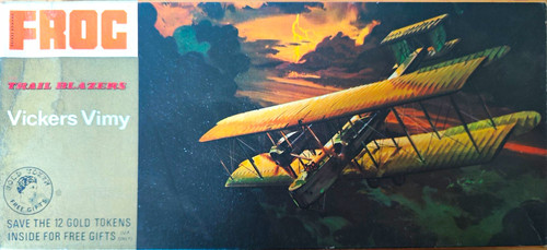 Vintage frog f163 vickers - f163,