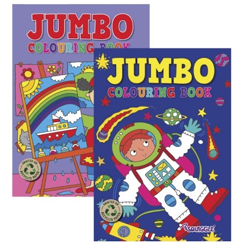 Jumbo colouring book a4 - -,