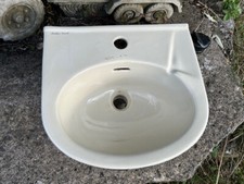 Armitage Shanks, Portman, 400mm, 1 tap hole handrinse basin in Champagne