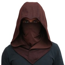 Brown Assassin Ninja Hood Mask