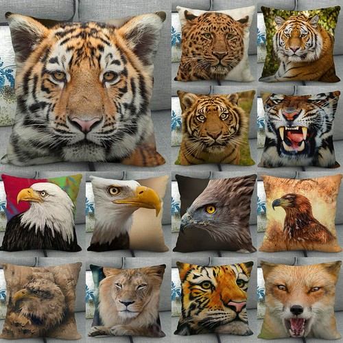 Vivid animals head pillow - vivid,