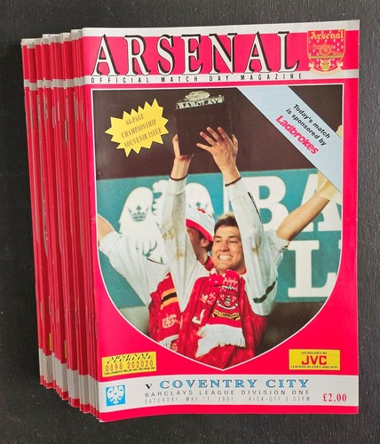 Arsenal 1990 1991 - 1990/1991, season