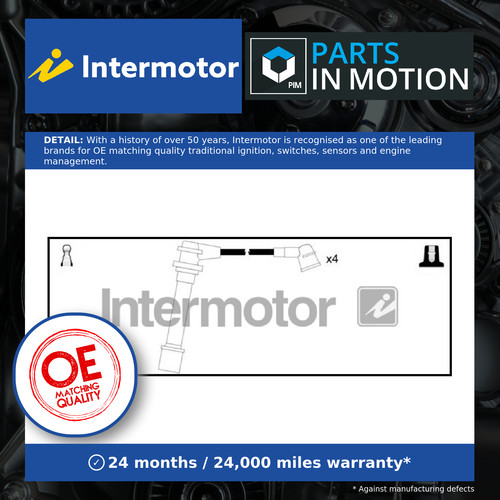 Leads ignition cables set - leads,
