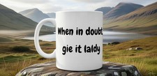 Scottish Dialect Mugs - "Gie