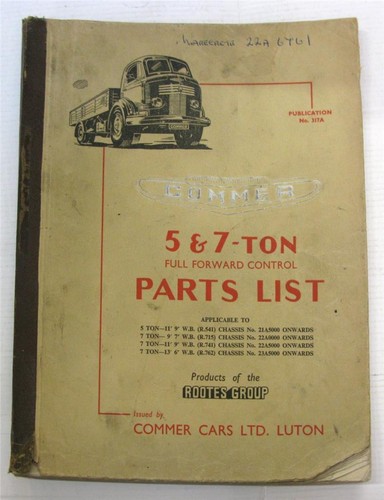 Commer ton lorry truck - 7,