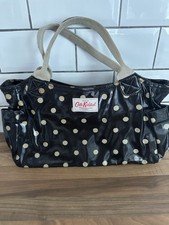Cath Kidston Navy Polka Dot Tote Bag