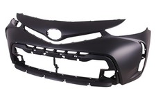 Fits Toyota Prius Plus Front Bumper Black Primed (Approved) 2015-2020