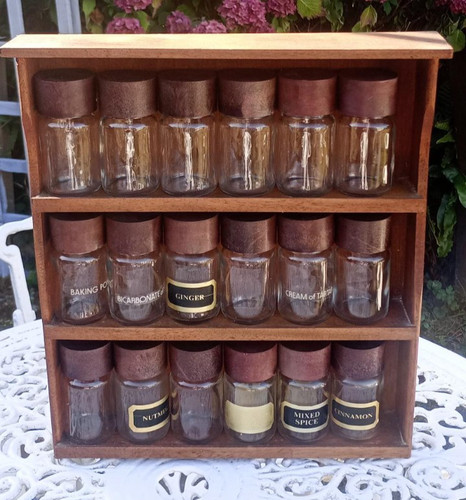 Vintage 1970s teak wooden