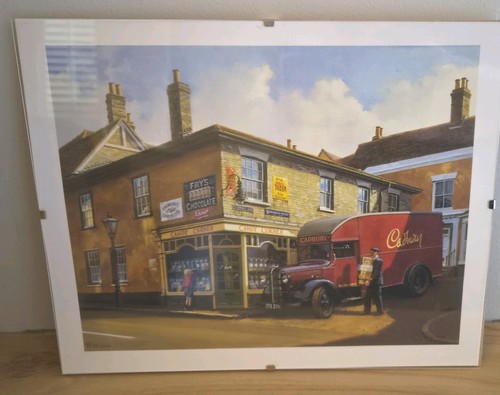 Cadbury bedford van - cadbury,