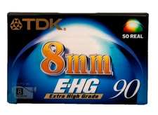 Tdk 8mm ehg p5 90ehged - 8mm, 90