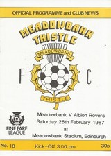 Meadowbank Thistle (Promoted)