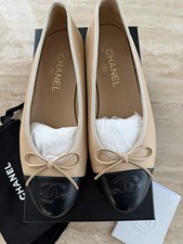 Chanel Beige And Black Ballet